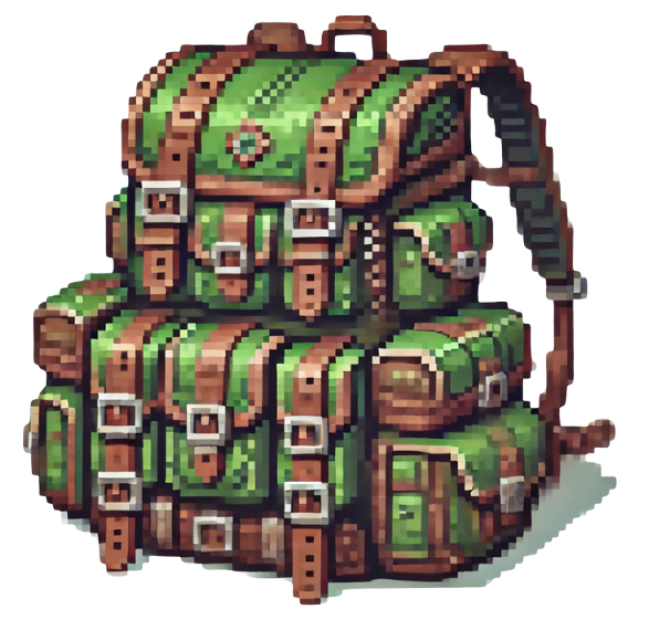 Mochila de aventurero - Eitiboy Adventures