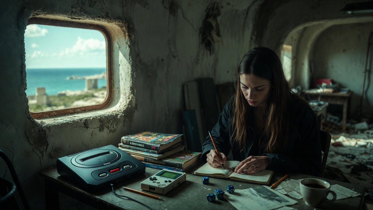 Veterano escribiendo